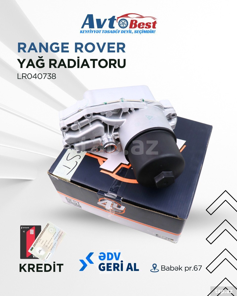 *Land Rover 3.0diesen* Yağ radiatoru 