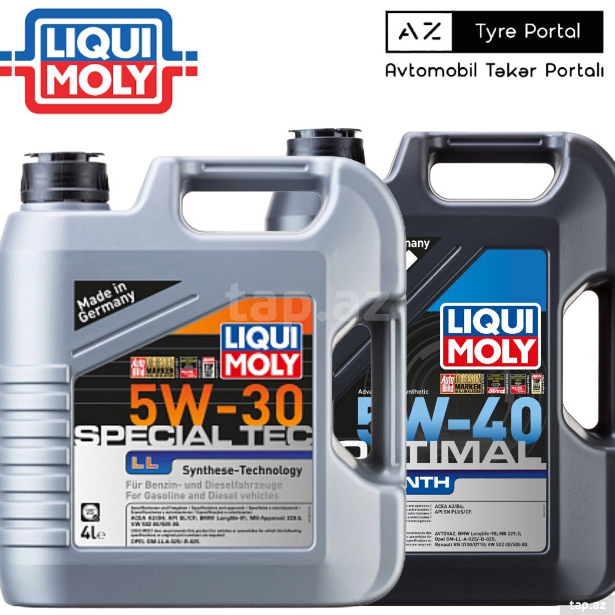 LIQUI MOLY mühərrik yağları