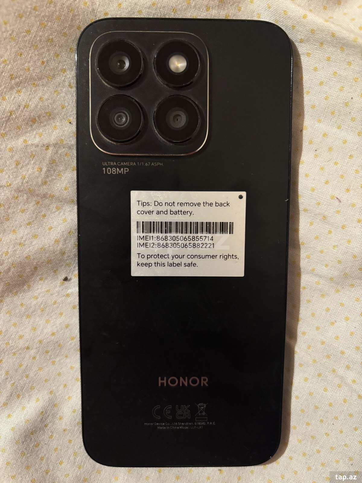 Honor X8b Midnight Black 256GB/8GB