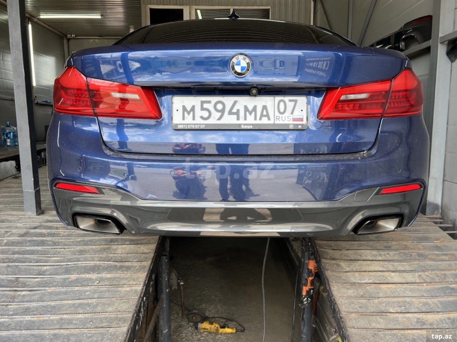 BMW G30 səsboğucusu