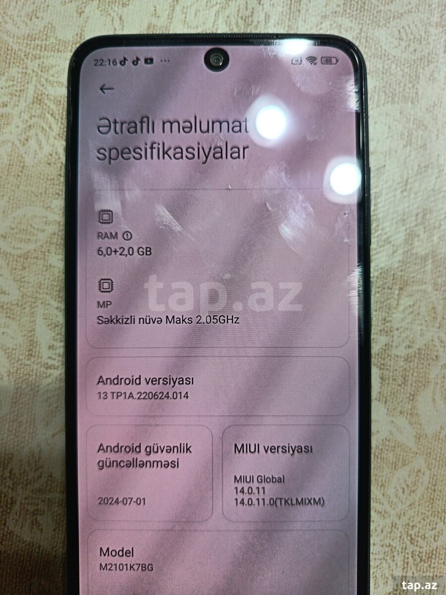 Xiaomi Redmi Note 10S Deep Sea Blue 128GB/6GB (3)