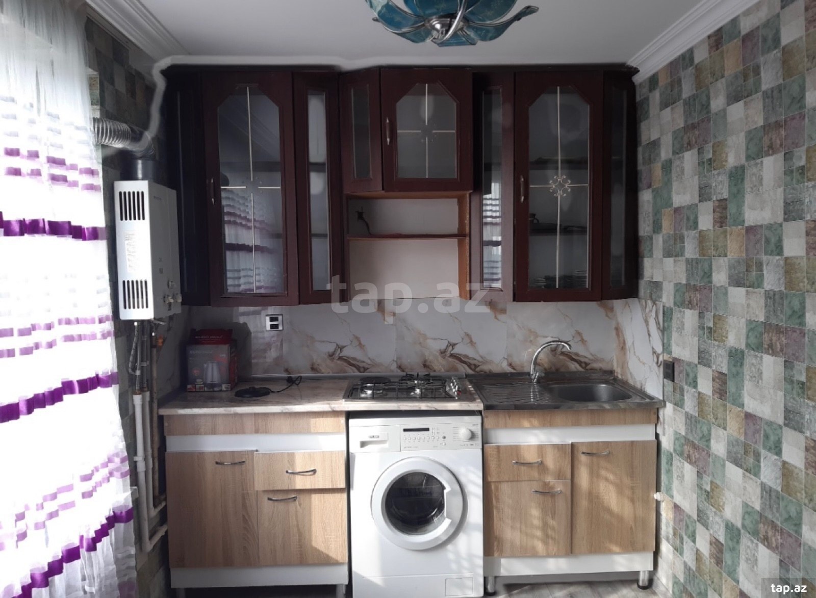 2-otaqlı mənzil, Saatlı r., 59 m²