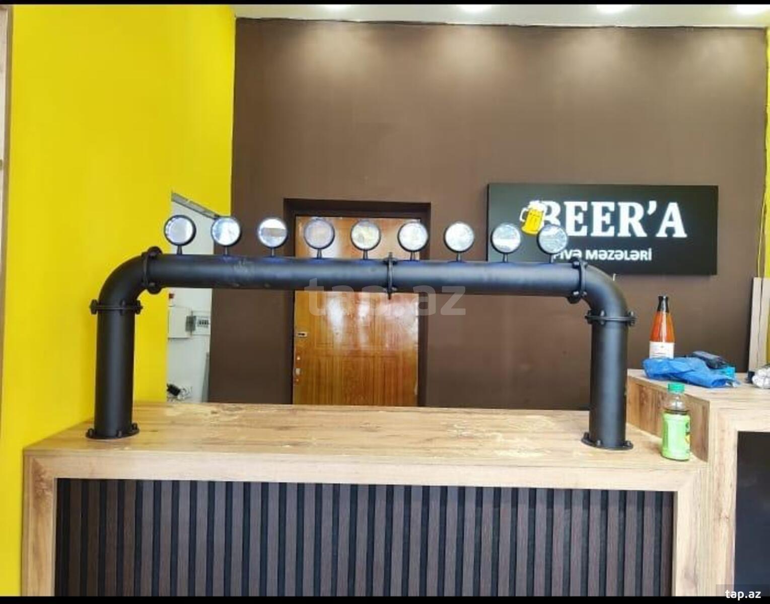 Pivə üçün U şəkilli kobra
