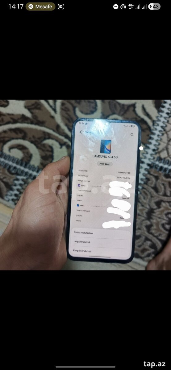 Samsung Galaxy A34 5G Awesome Graphite 128GB/6GB (6)