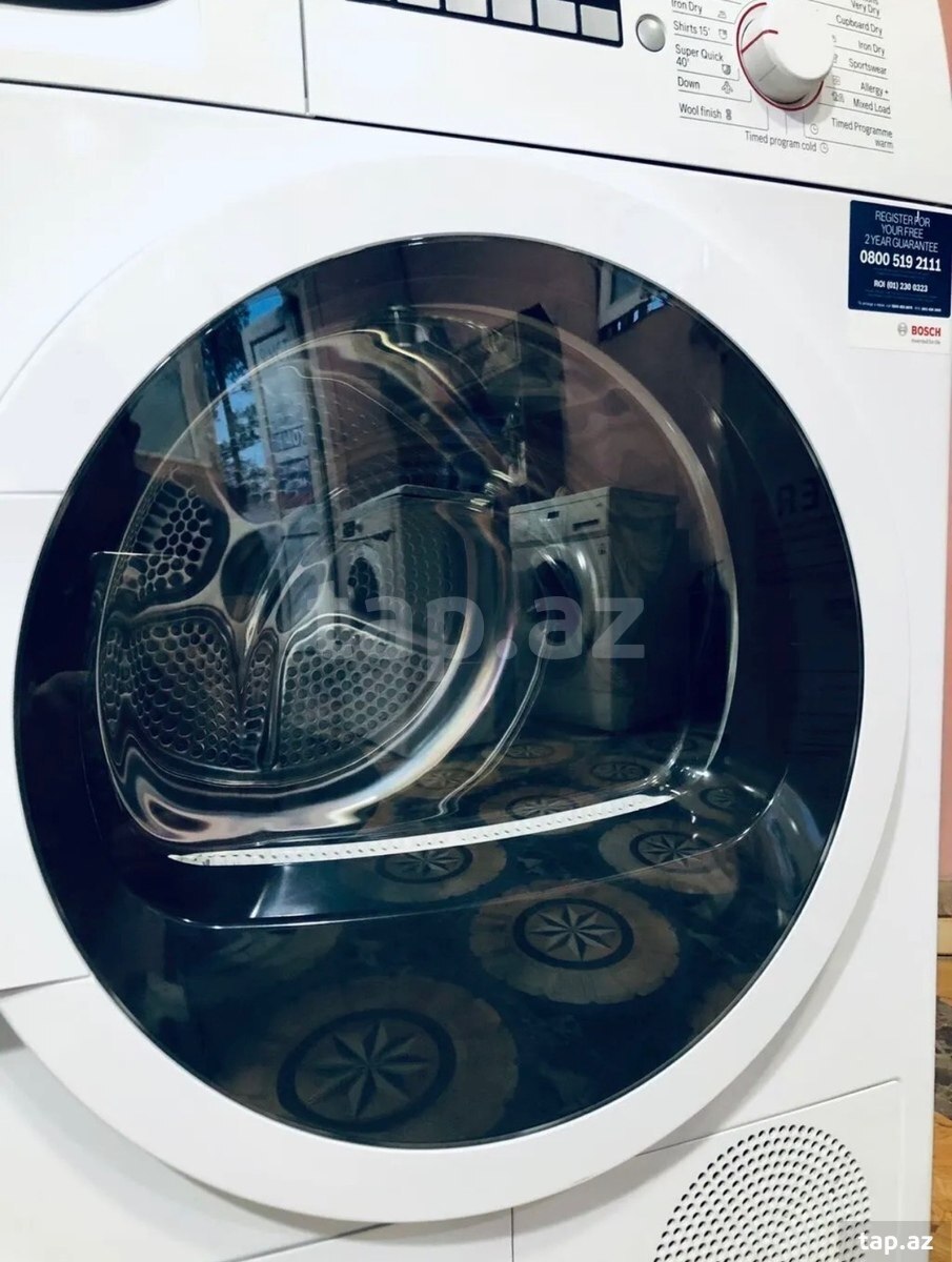 Paltarqurudan maşın Bosch 10 kq  (7)