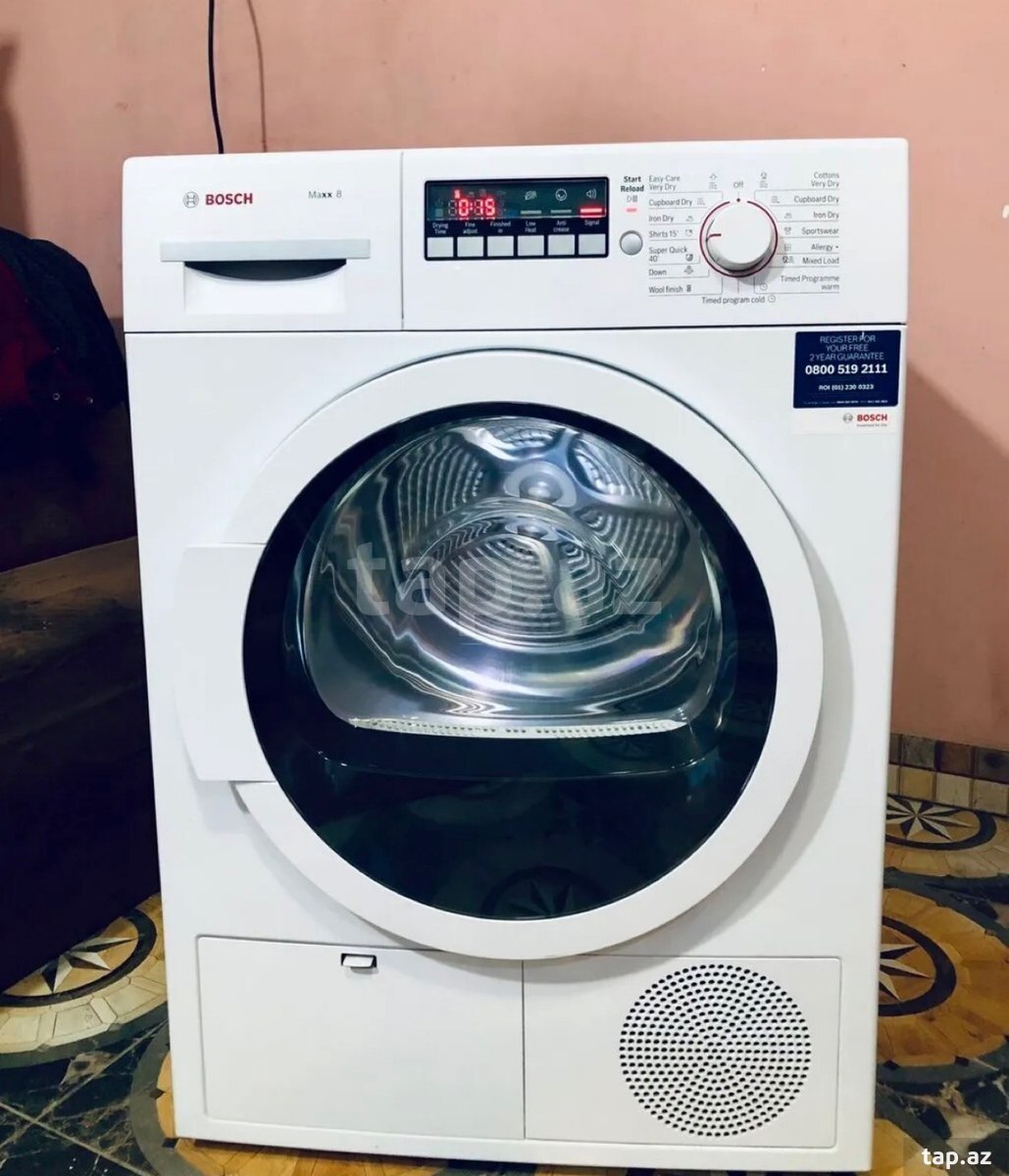 Paltarqurudan maşın Bosch 10 kq  (12)