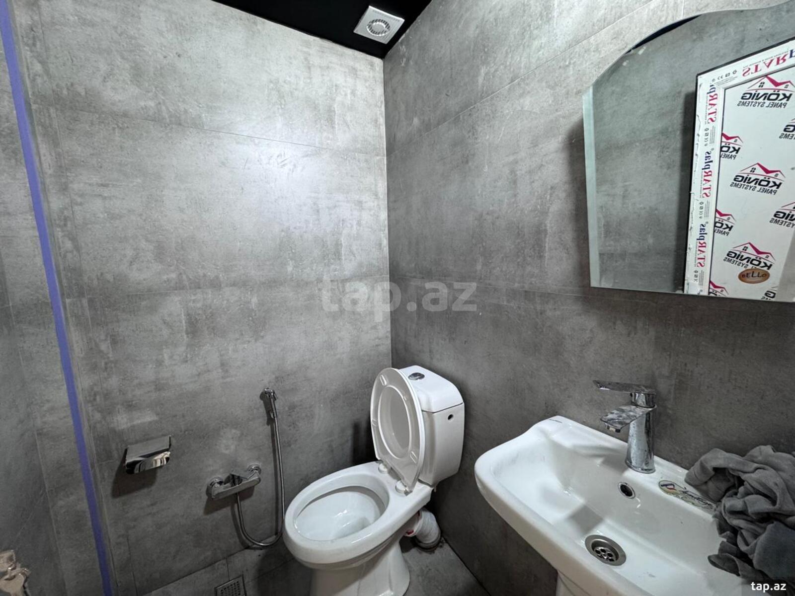 2-otaqlı yeni tikili kirayə verilir, Nərimanov m., 80 m² (4)