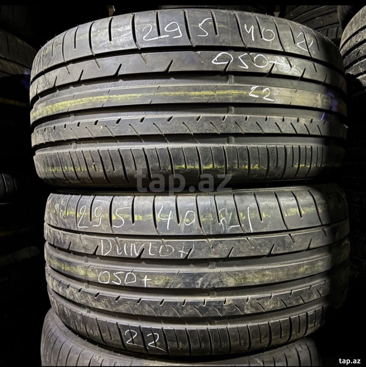 Dunlop şinləri 295/40 R21