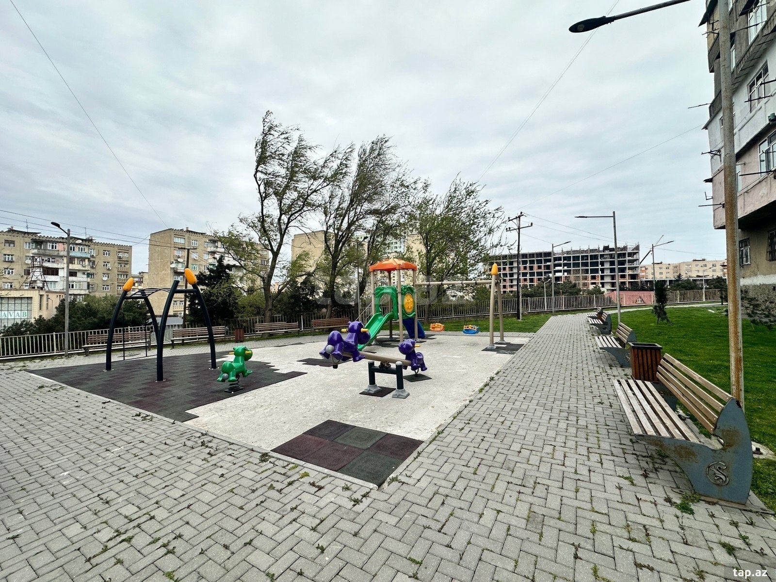 2-otaqlı mənzil, Yeni Günəşli qəs., 60 m² (19)
