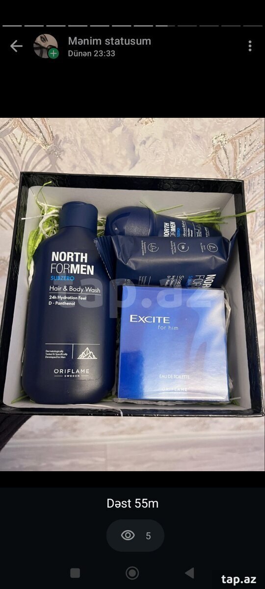Oriflame baxım dəsti
