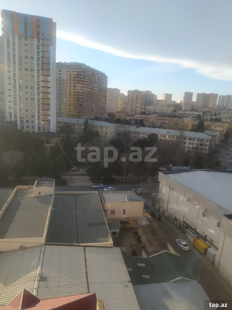 3-otaqlı yeni tikili kirayə verilir, Memar Əcəmi m., 86 m² (9)