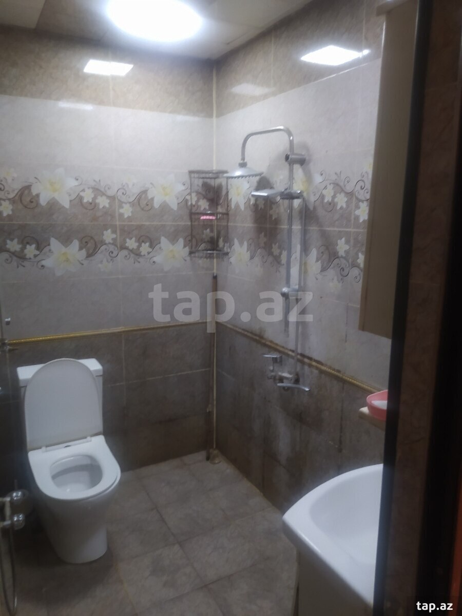 3-otaqlı yeni tikili kirayə verilir, Memar Əcəmi m., 86 m² (15)