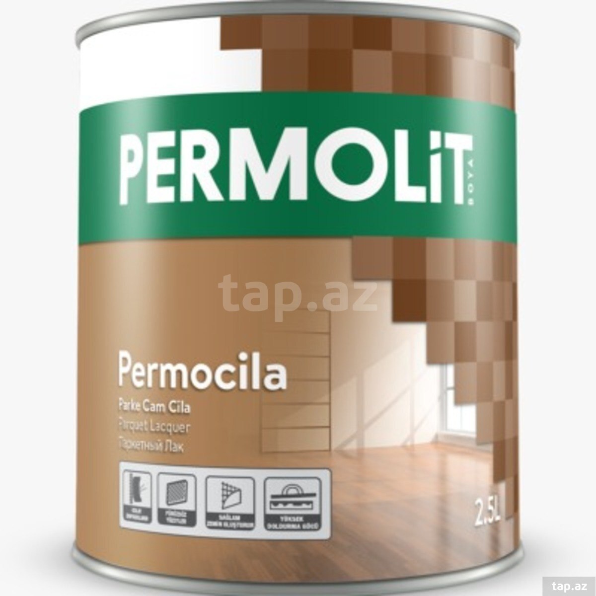 Permocila parket şüşə cilalama 0.75 L — 1