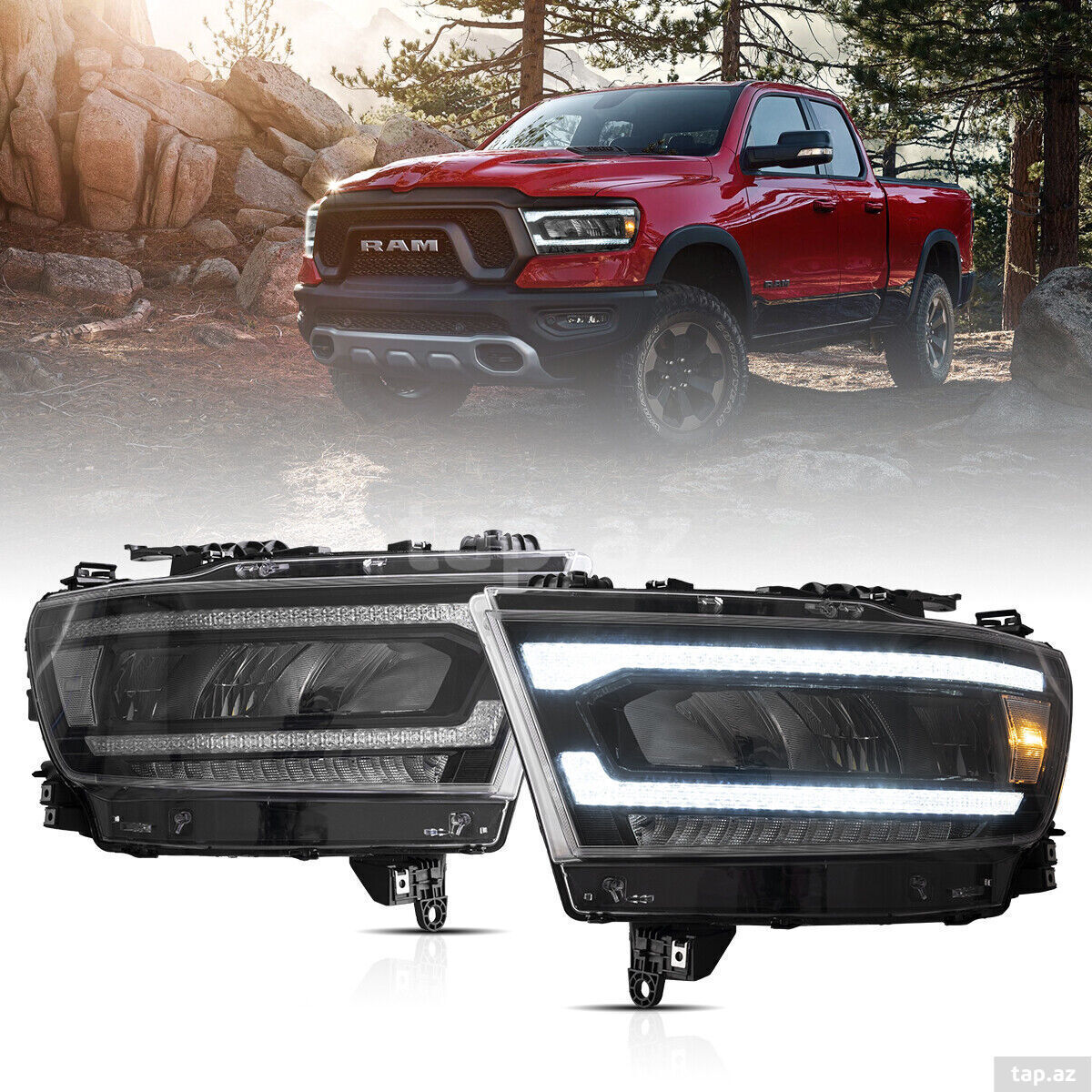 Dodge Ram faraları