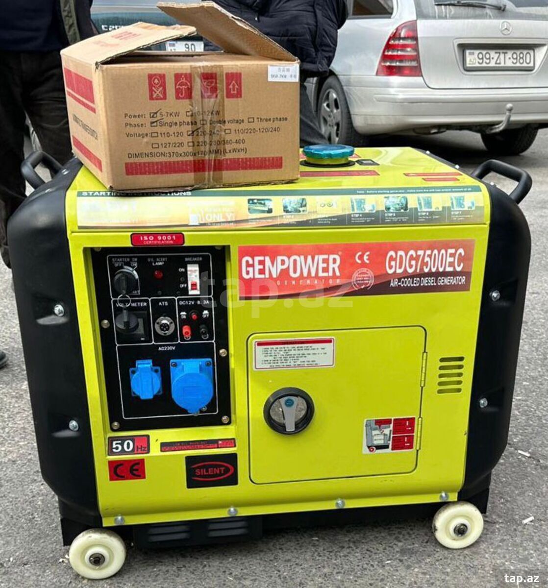 Generator Genpower 7.5 kv — 1
