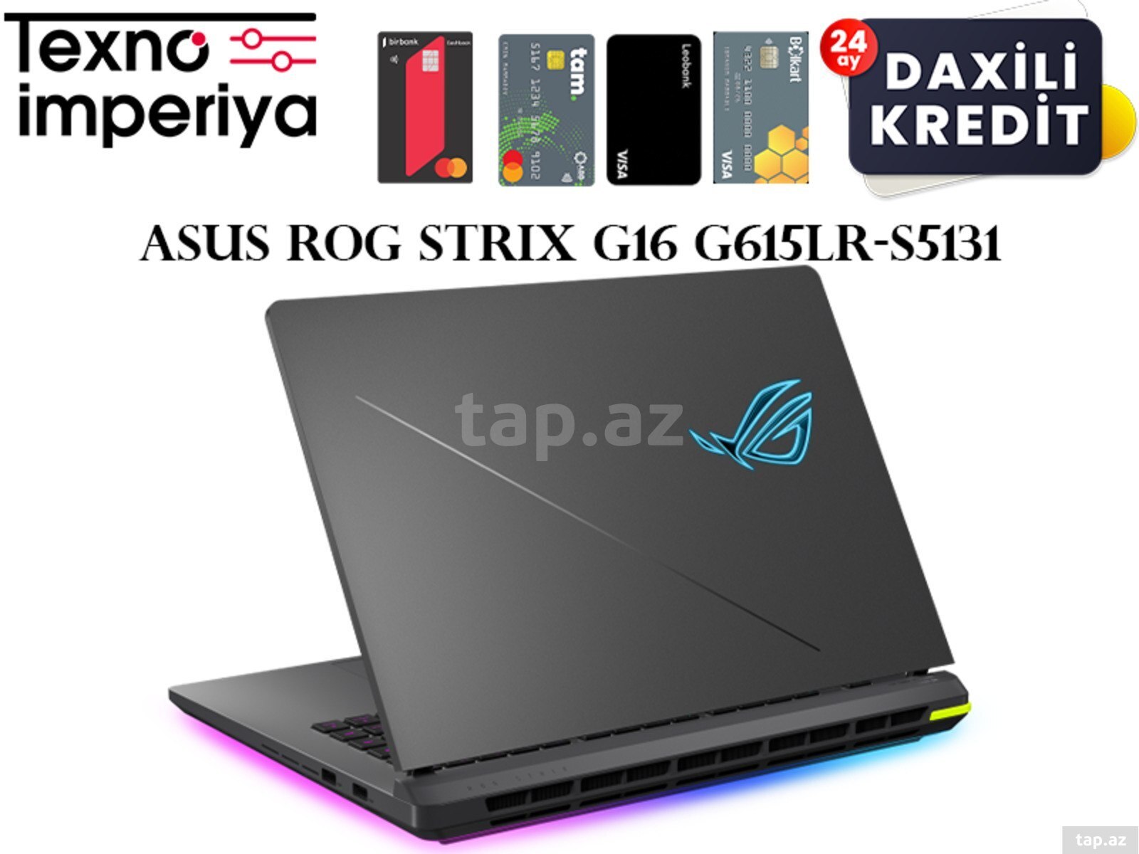 Gaming Laptop ASUS ROG Strix G16 G615LR-S5131 (90NP0LR1-M009X0) (5)