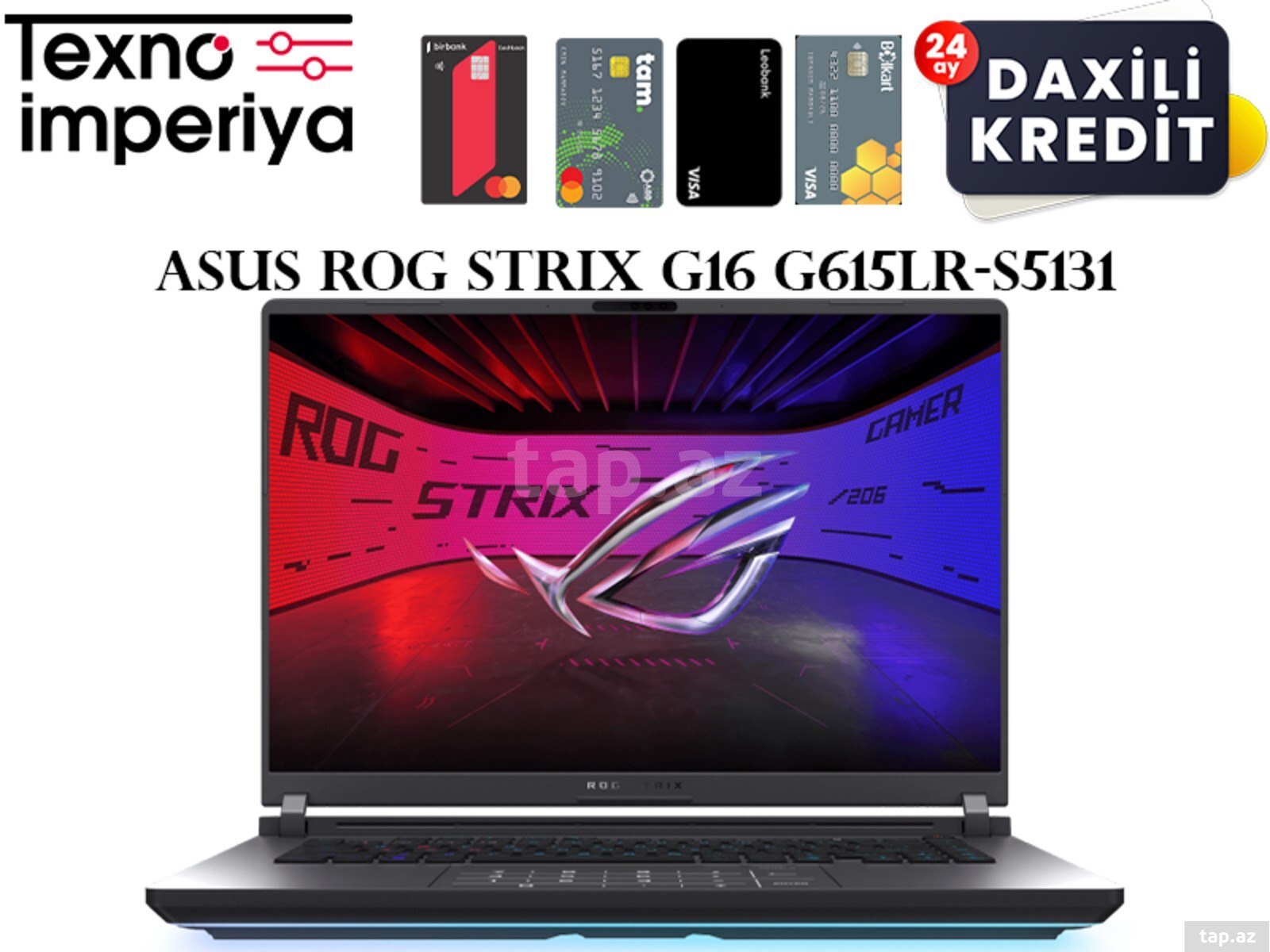 Gaming Laptop ASUS ROG Strix G16 G615LR-S5131 (90NP0LR1-M009X0) (4)