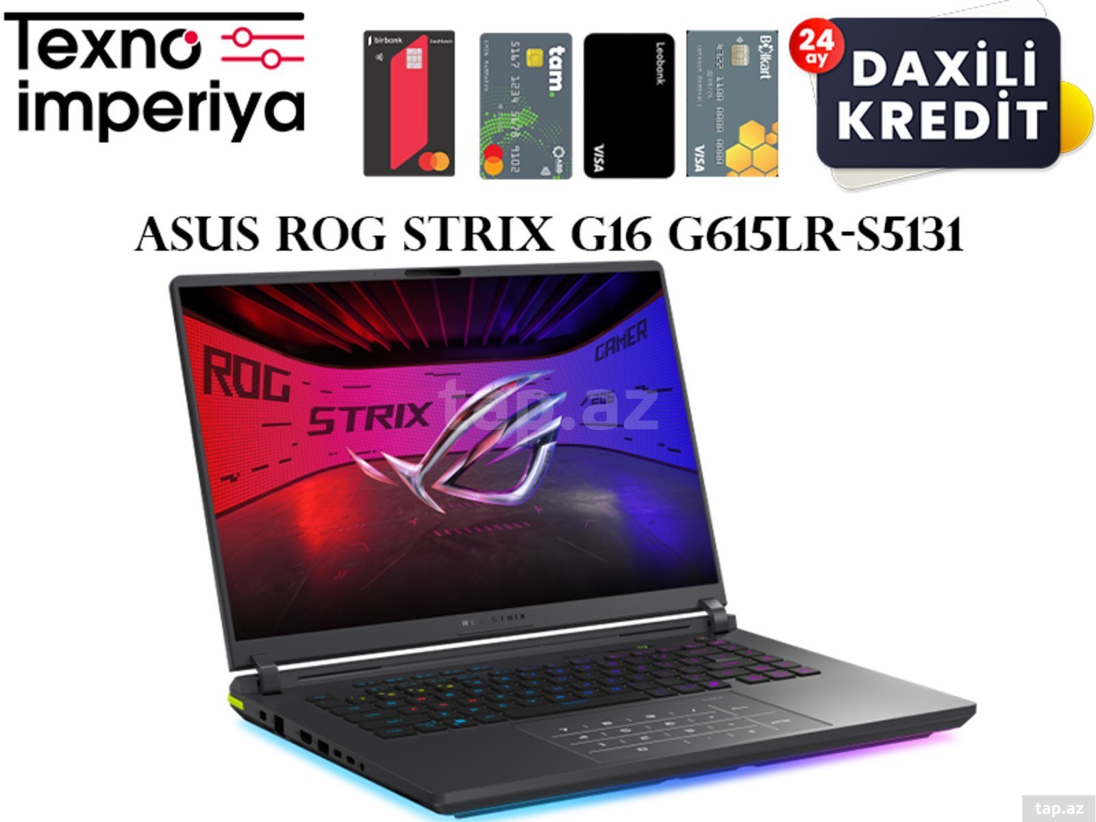 Gaming Laptop ASUS ROG Strix G16 G615LR-S5131 (90NP0LR1-M009X0) (3)