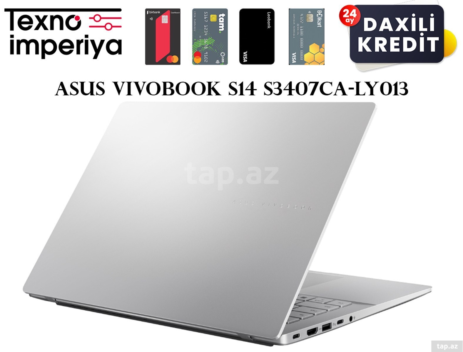 ASUS VivoBook S14 S3407CA-LY013 90NB16J2-M006R0 (3)