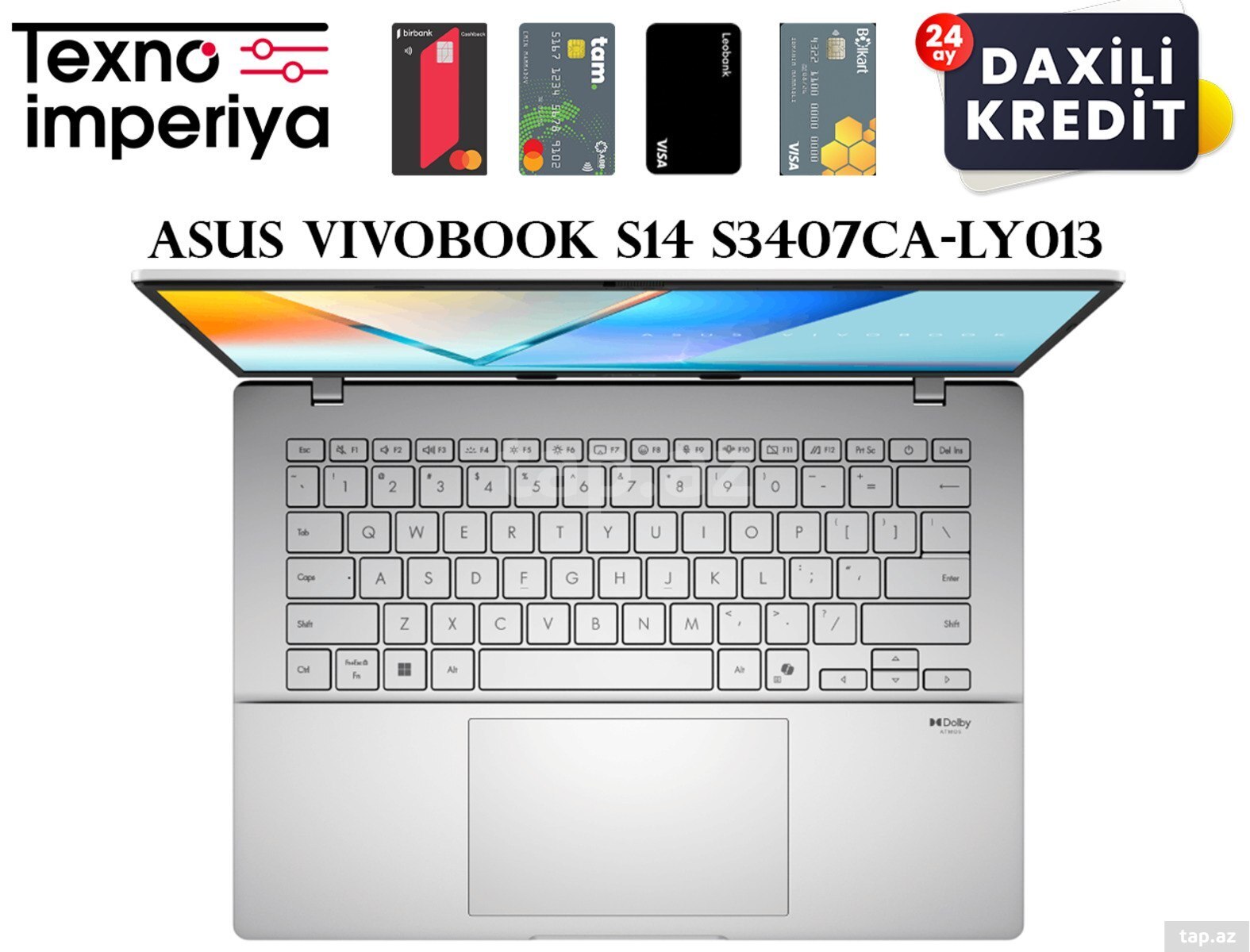 ASUS VivoBook S14 S3407CA-LY013 90NB16J2-M006R0 (5)