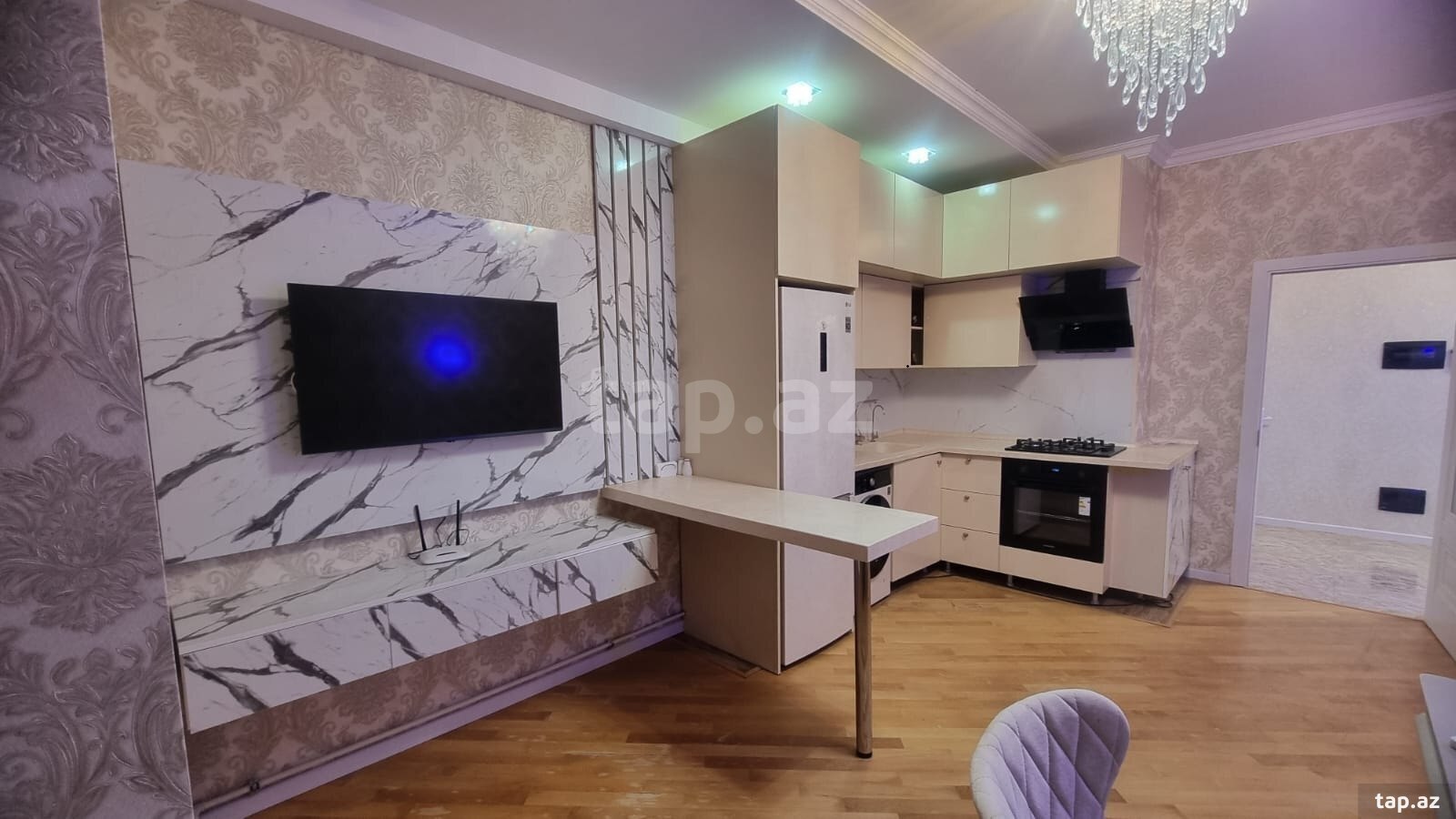 2-otaqlı yeni tikili kirayə verilir, Xətai m., 68 m²