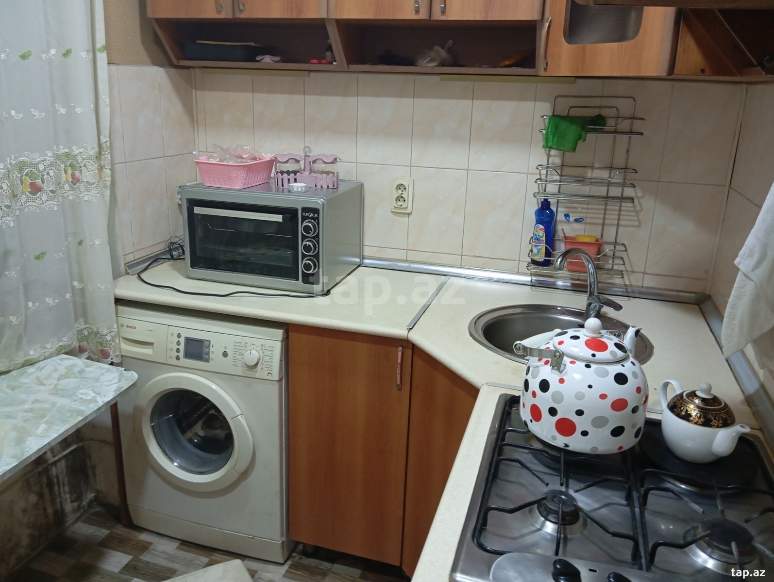 1-otaqlı mənzil kirayə verilir, Neftçilər m., 88 m² (2)