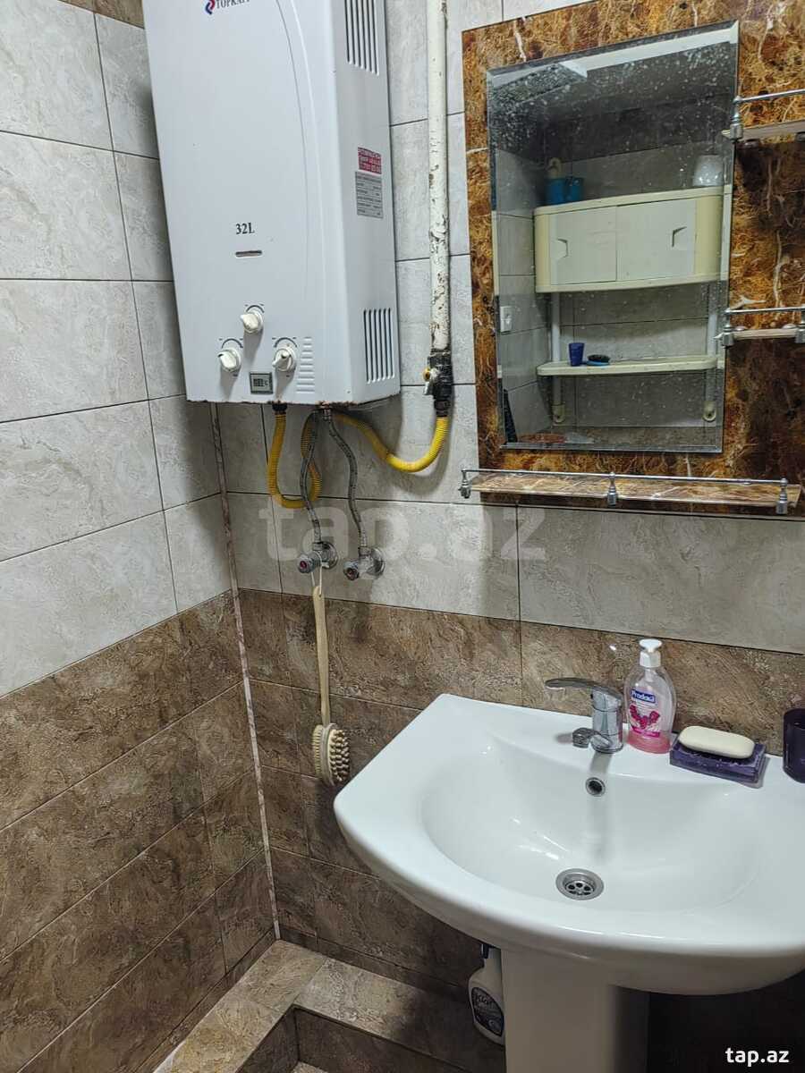 2-otaqlı mənzil kirayə verilir, Həzi Aslanov m., 50 m² (10)