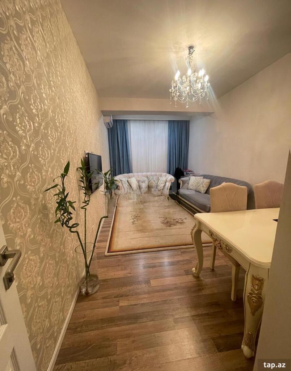 2-otaqlı yeni tikili, İnşaatçılar m., 80 m²