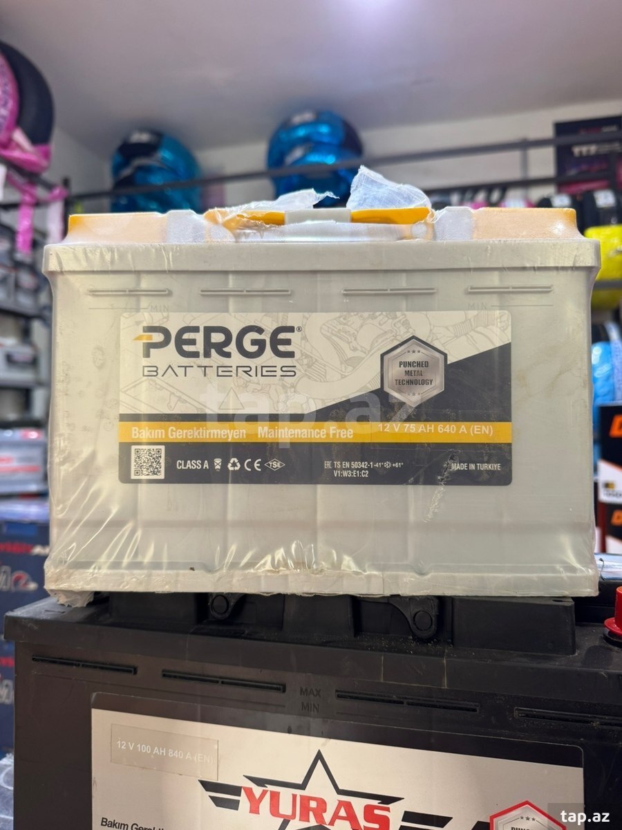 Perge 75Ah akkumulyator