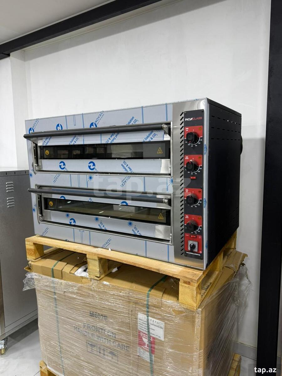 Elektrikli pizza sobası 6+6 