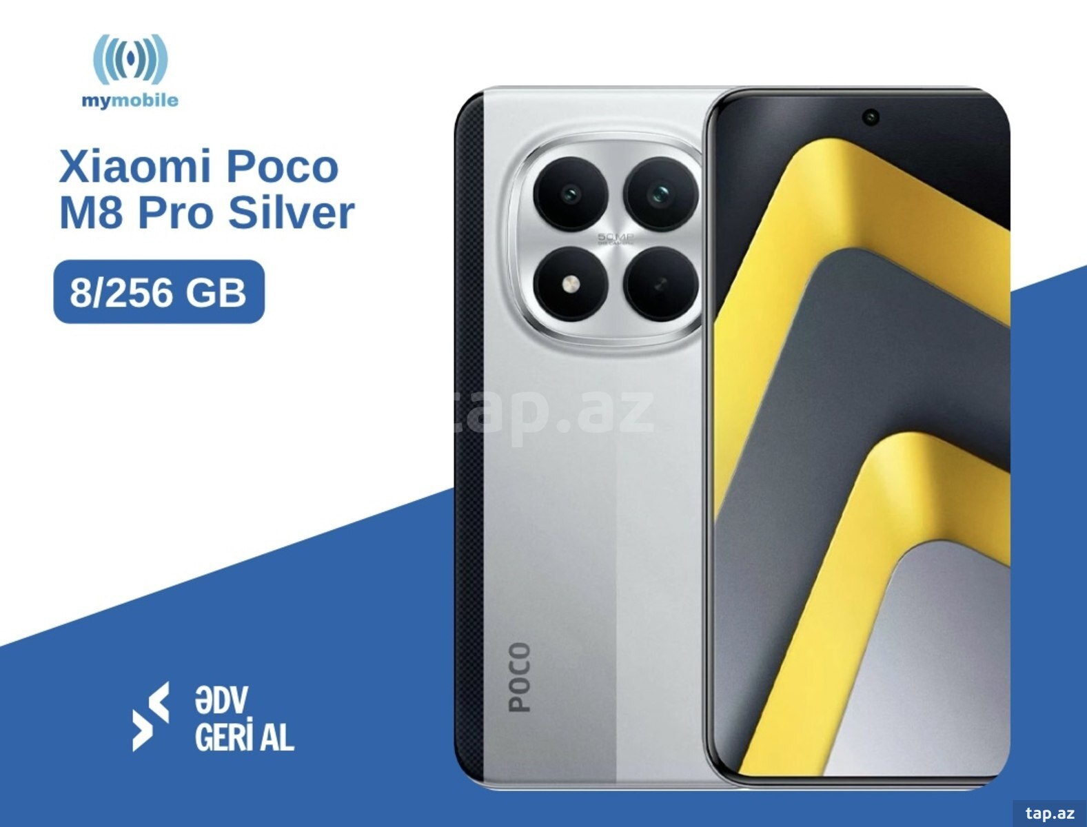 Xiaomi Poco M8 Pro Green 256GB/8GB  (3)
