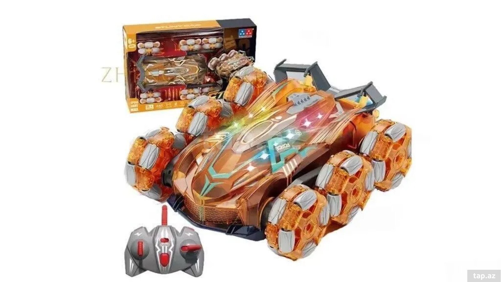 Uzaqdan idarə olunan oyuncaq maşın "Stunt Car Six Wheels" — 1