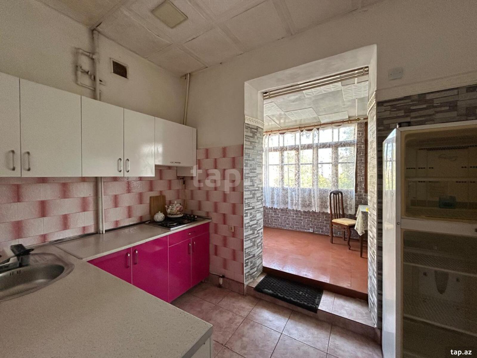 3-otaqlı mənzil, N.Nərimanov m., 90 m²