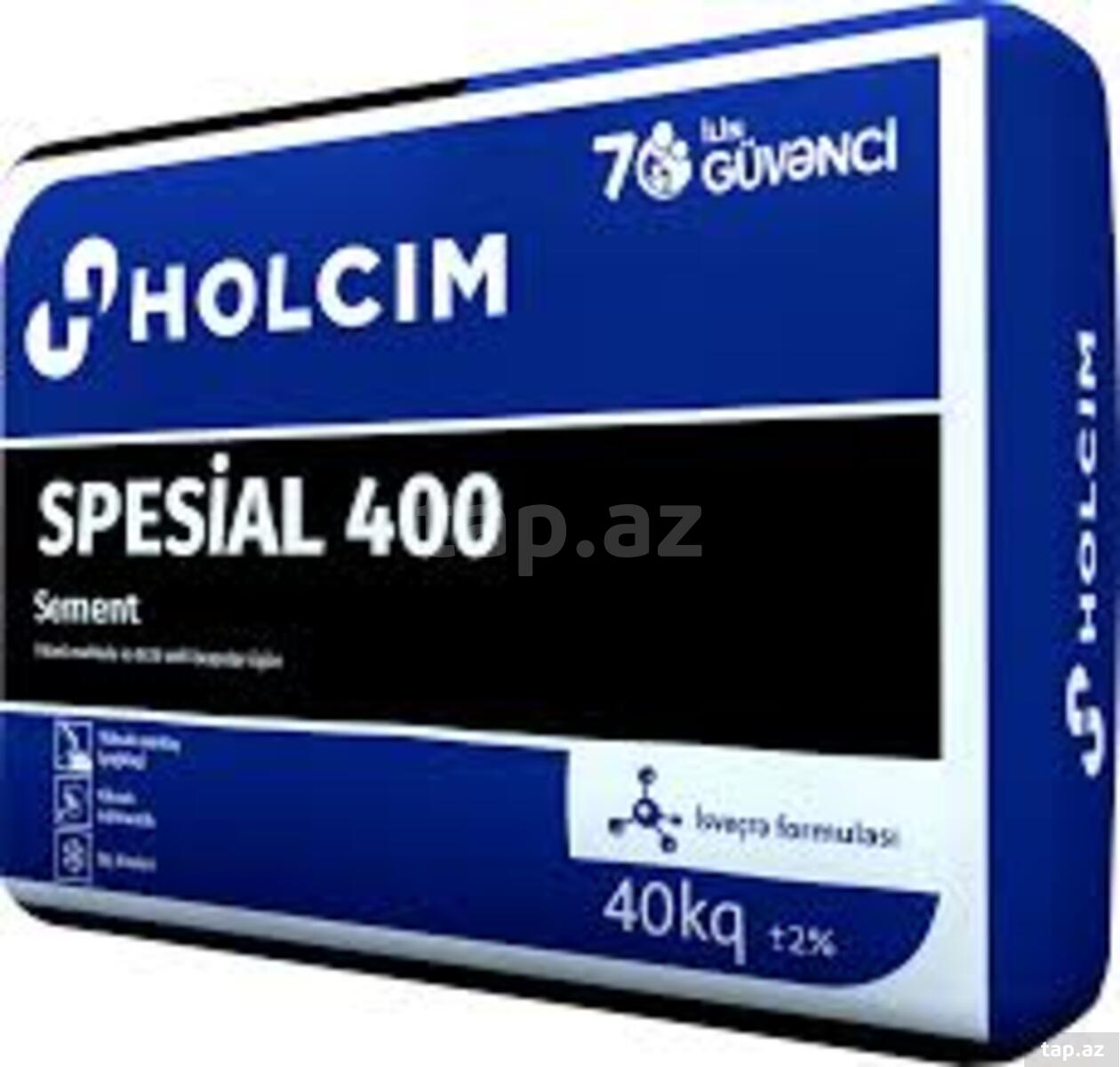 Sement "Qaradağ Spesial 400 40 kq Holcim"