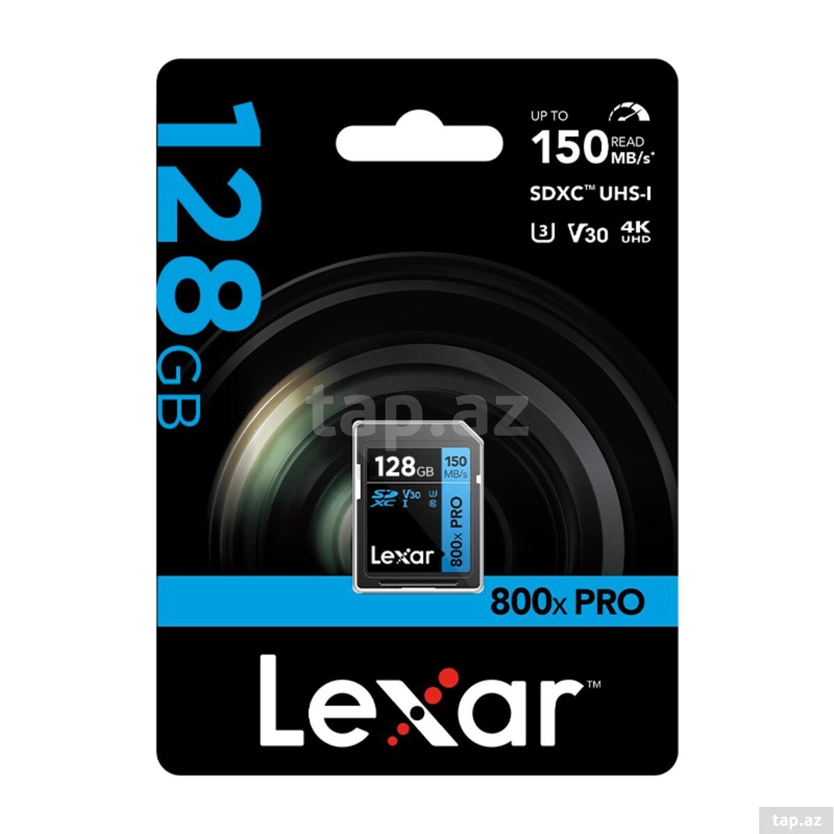 Yaddaş kartı Lexar 128GB 150 mb/s SD 