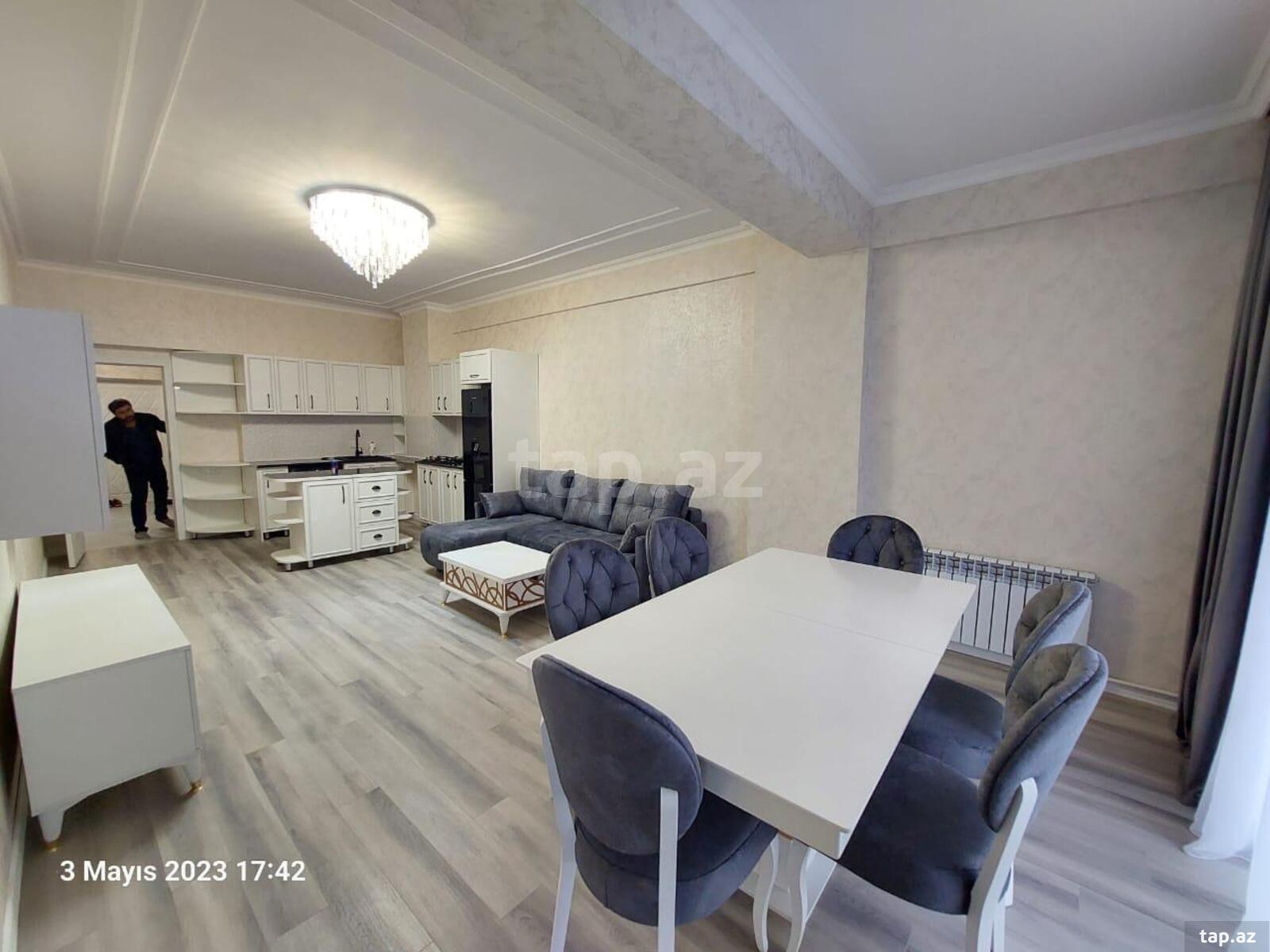 2-otaqlı yeni tikili, Nərimanov r., 93 m² (8)