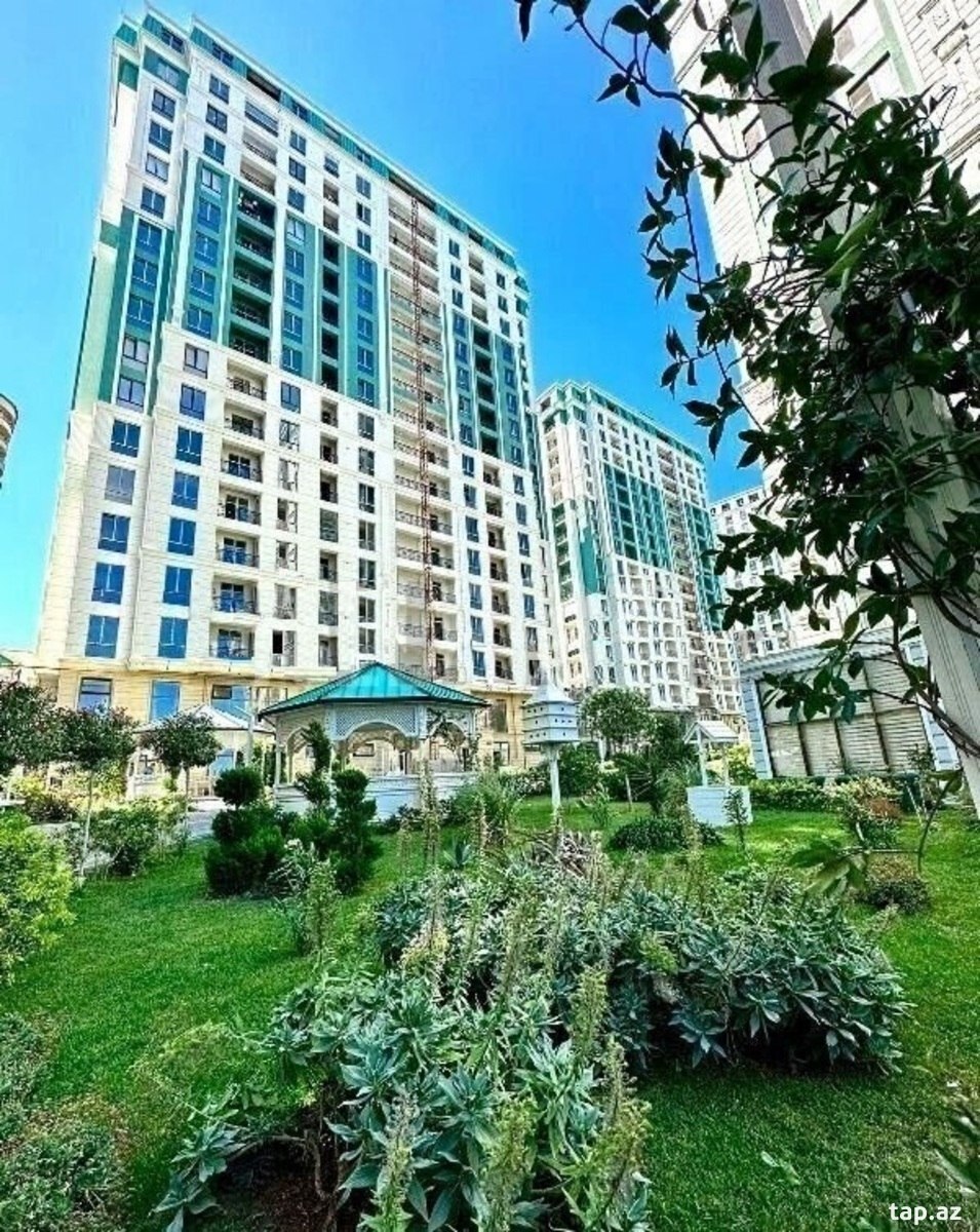 2-otaqlı yeni tikili, Nərimanov r., 93 m²