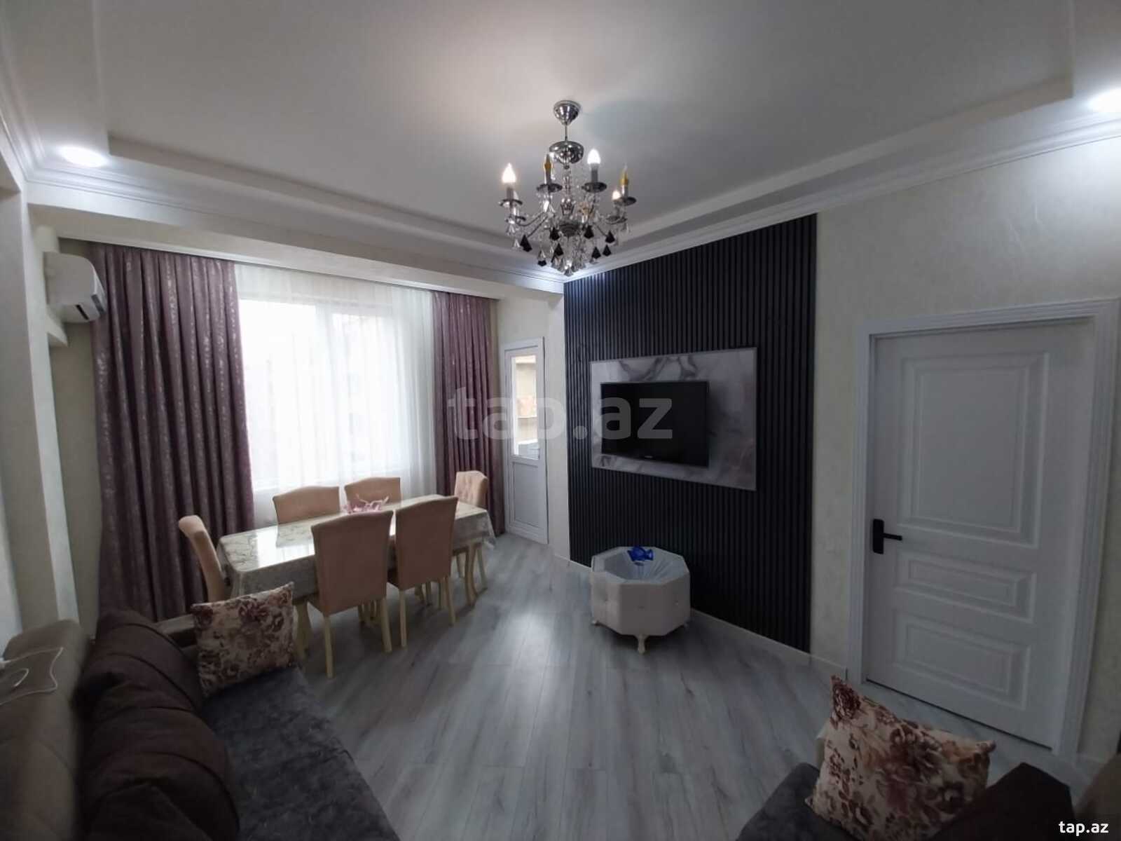 4-otaqlı yeni tikili, M.Əsədov küç., 76 m² (2)