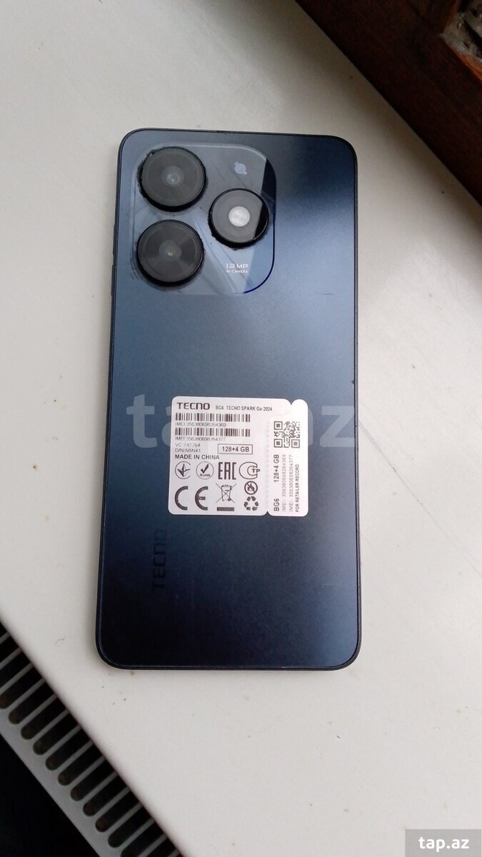 Tecno Spark Go 2024 Gravity Black 128GB/4GB (2)