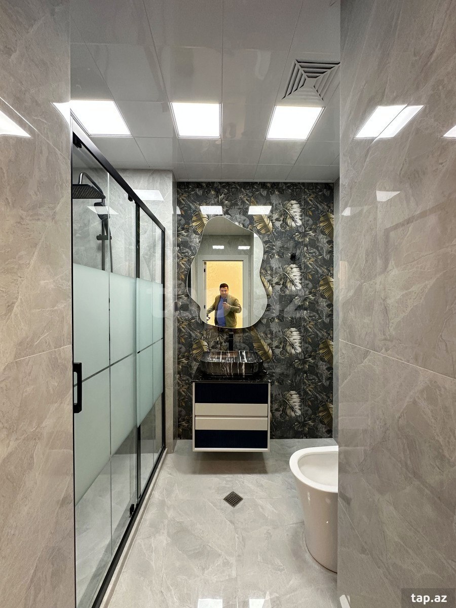 2-otaqlı yeni tikili, Həzi Aslanov m., 83 m² (13)
