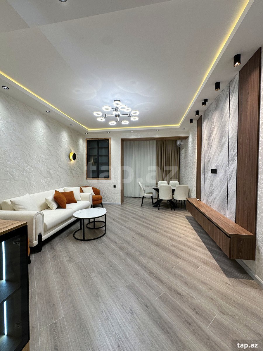 2-otaqlı yeni tikili, Həzi Aslanov m., 83 m²