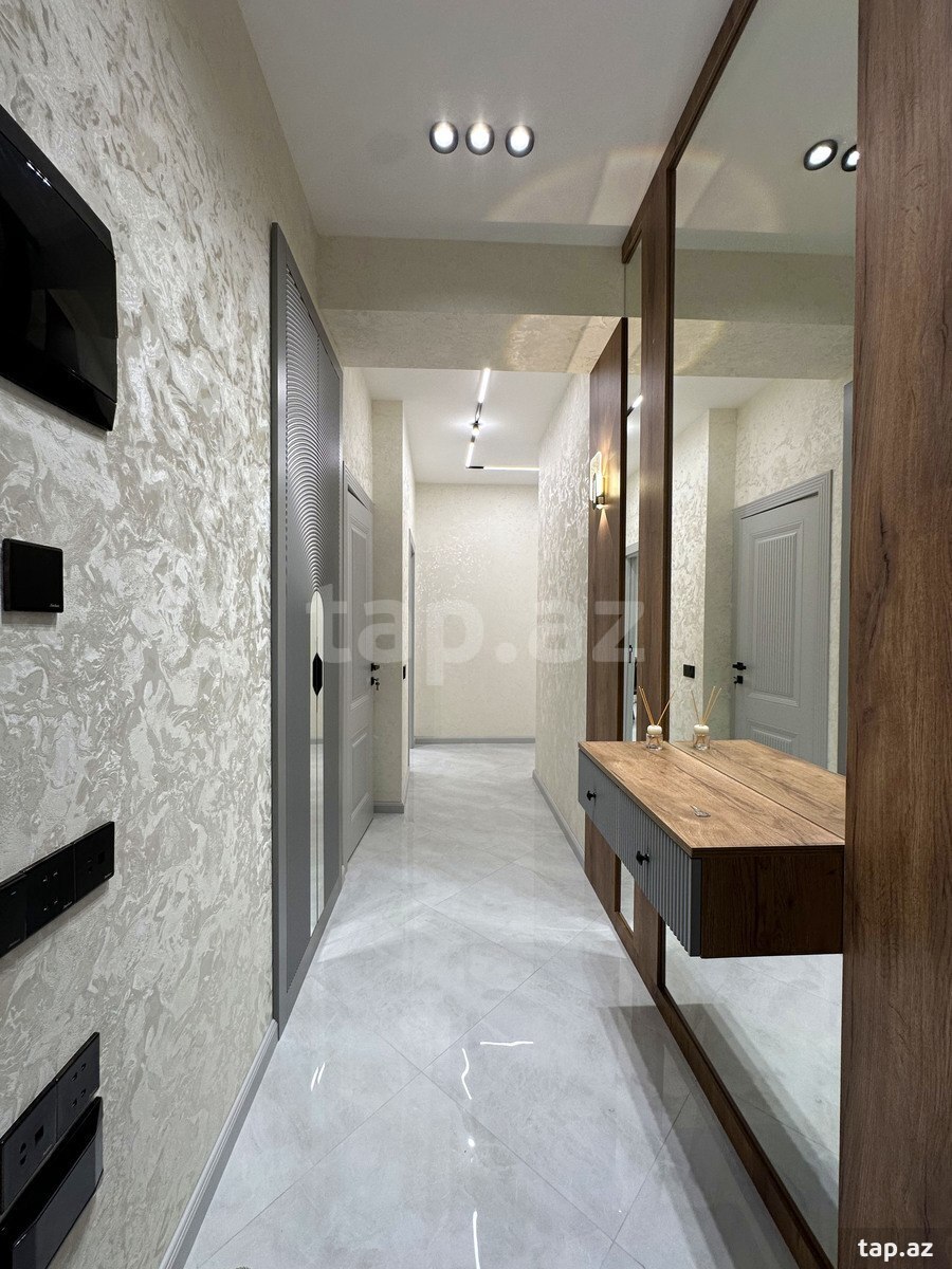 2-otaqlı yeni tikili, Həzi Aslanov m., 83 m² (14)