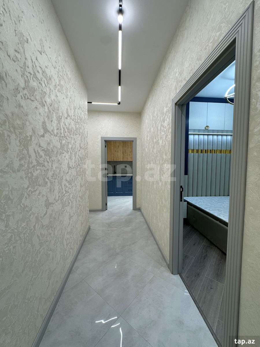 2-otaqlı yeni tikili, Həzi Aslanov m., 83 m² (4)