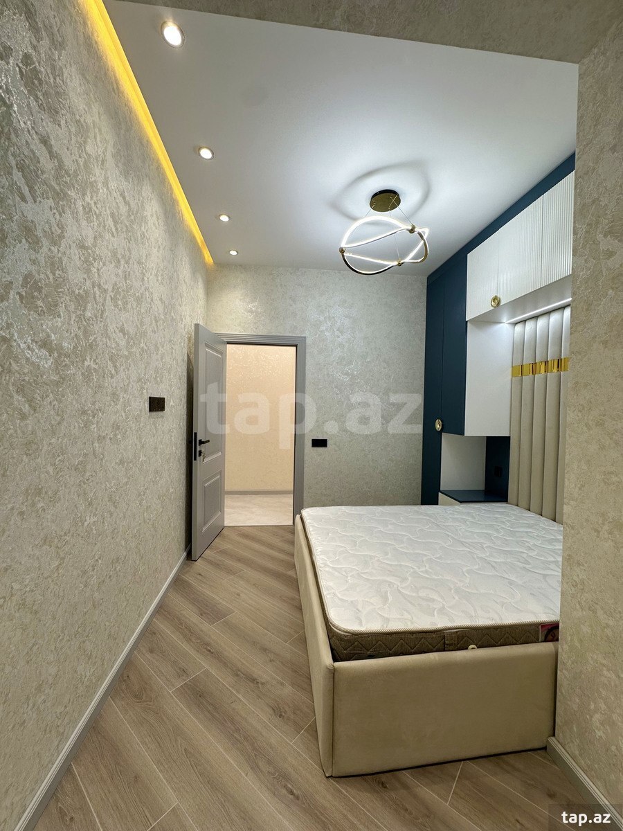 2-otaqlı yeni tikili, Həzi Aslanov m., 83 m² (7)