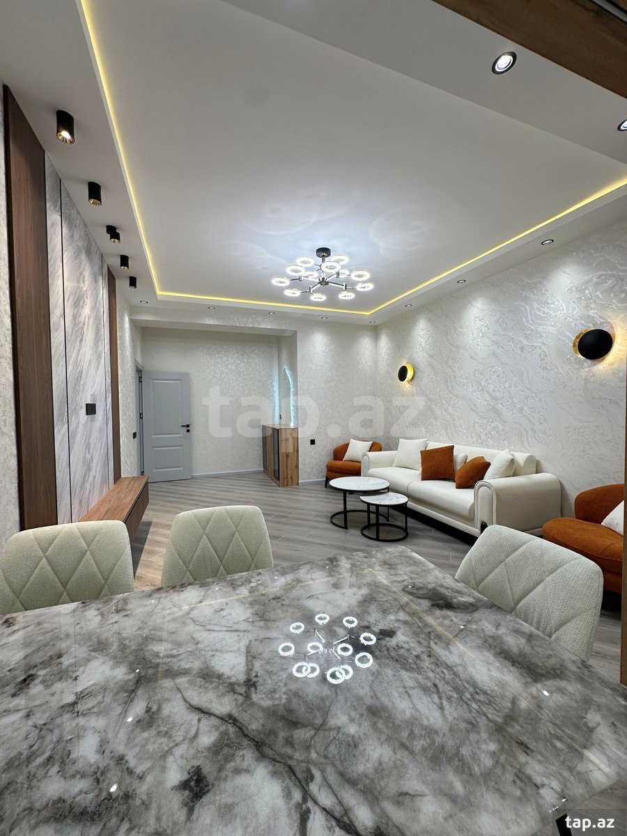 2-otaqlı yeni tikili, Həzi Aslanov m., 83 m² (3)