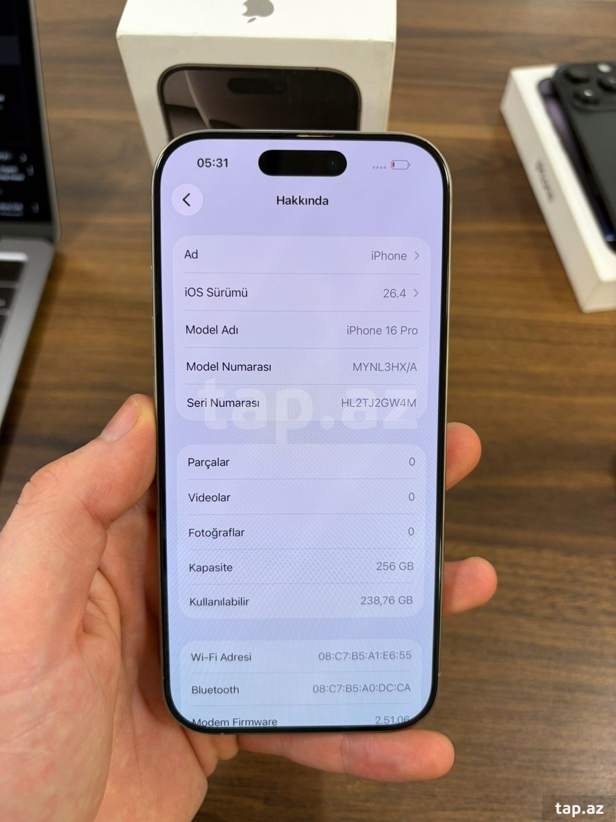 Apple iPhone 16 Pro Natural Titanium 256GB/8GB (3)