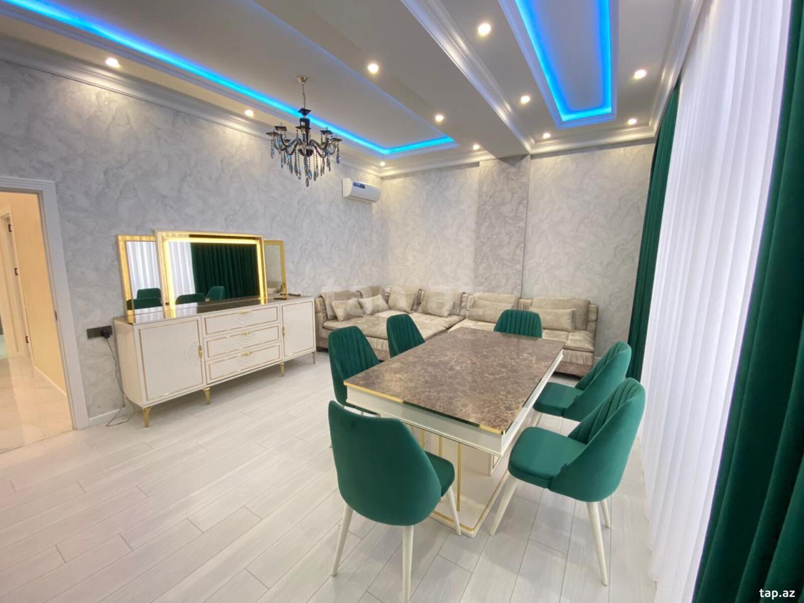 3-otaqlı yeni tikili kirayə verilir, 28 May m., 120 m² (2)