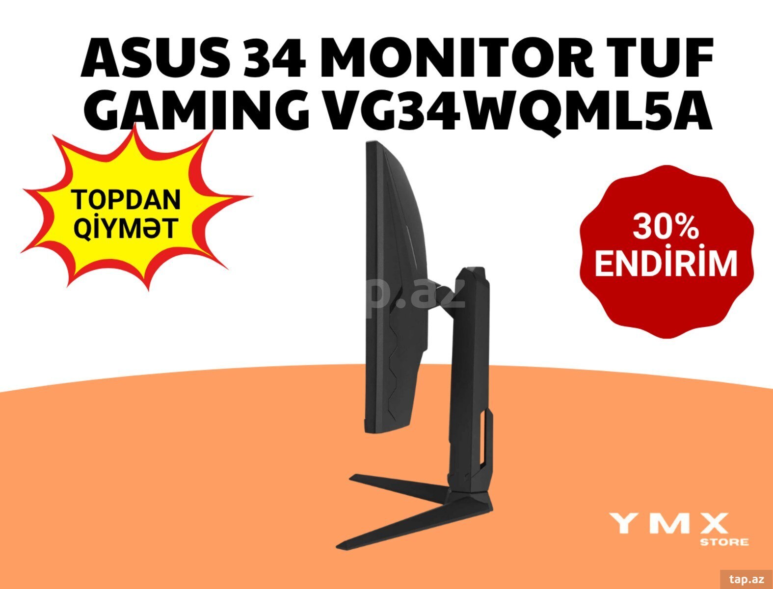 Asus TUF Gaming VG34WQML5A Curved 34" 250Hz 3.5K (3)