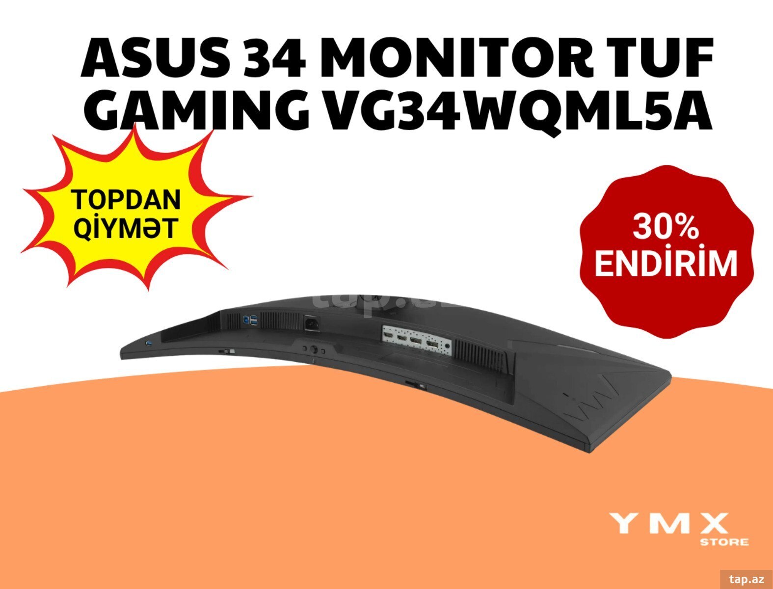 Asus TUF Gaming VG34WQML5A Curved 34" 250Hz 3.5K (4)