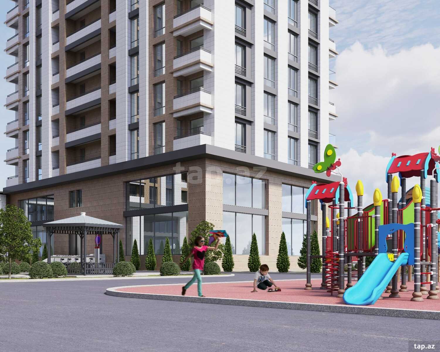 4-otaqlı yeni tikili, Xəlil Rza Ulutürk küç. 23, 170 m² (10)